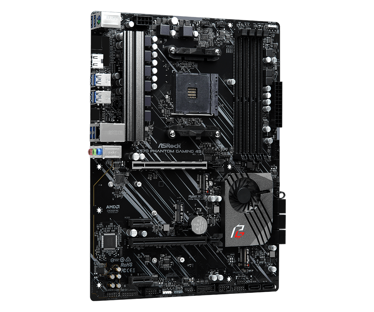 Asrock X570 Phantom Gaming 4S - Motherboard Specifications On